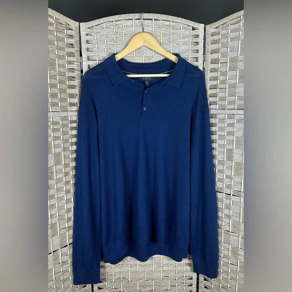 Banana Republic Men’s 100% Merino Wool Pullover Sweater - Size XXL